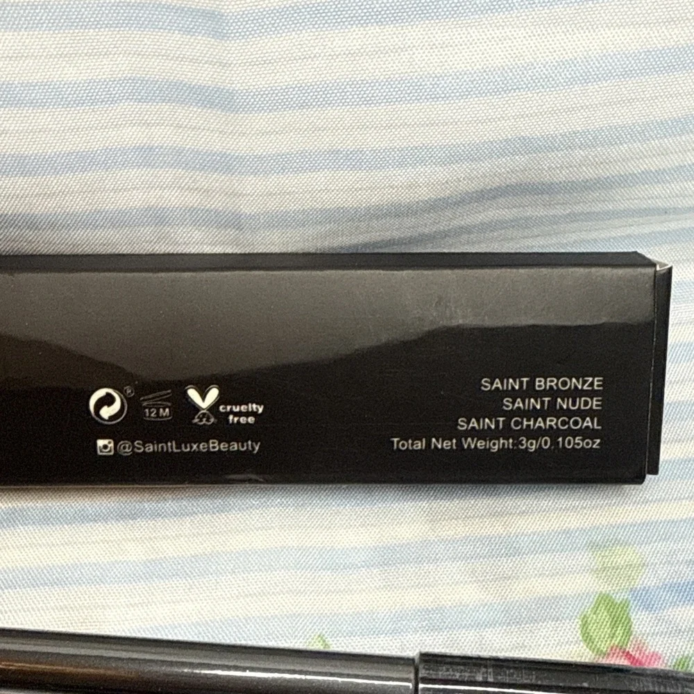 Saint Luxe Eyeliner Trio Set Nude Bronze Charcoal Full‎ Size New in Box